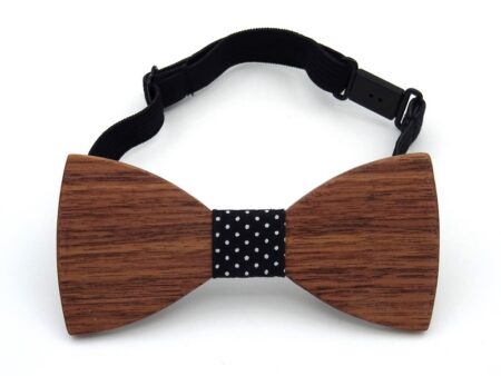 деревянный галстук-бабочка для мальчиков