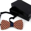 Деревянный галстук-бабочка K001