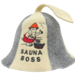 Sauna hat Sauna Boss gray/beige A013