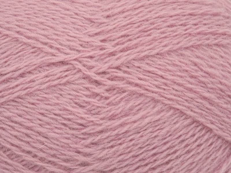 пряжа Тексрена 100г 100% шерсть фиолетовый розовый 508