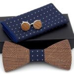Bow tie wooden set K006