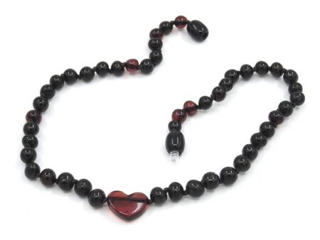 янтарное ожерелье для детей