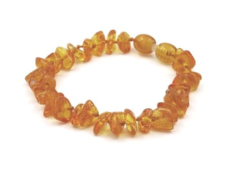 Amber bracelet for children