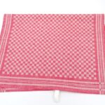 cotton kitchen towels checkered red