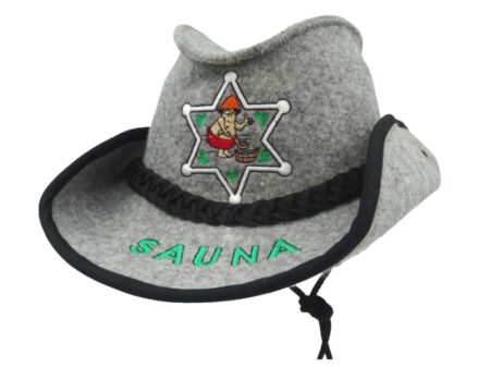 Шляпа для сауны Шериф 1104