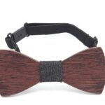 childrens wooden bow tie kl05