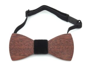 childrens wooden bow tie
