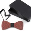 wooden bow tie k018