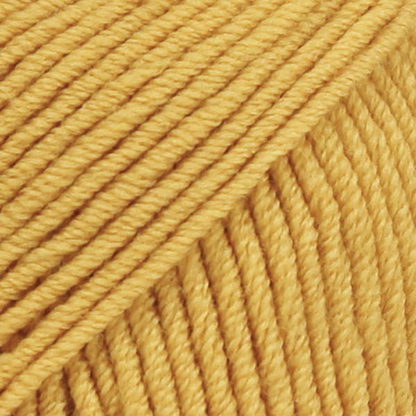 yarn merino extra fine 30 mustard