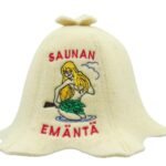 Шапка для сауны Saunan Emäntä бежевая F0035