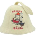 Шапка для сауны Saunan Isäntä бежевая F0007