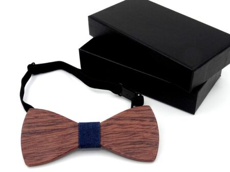 Wooden bow tie K023 12cm