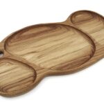 Serving tray-cutting board made of oak 405x190x24