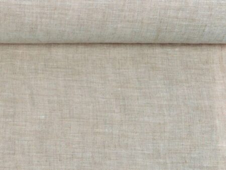 Linen fabric stonewashed natural L1440310 2