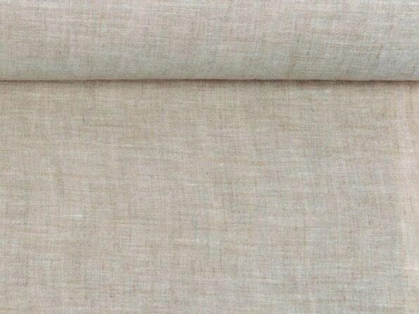 Linen fabric stonewashed natural L1440310 2