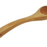 Ladle made of birch wood