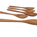 Pan spoon made of alder wood with a corner 5x26cm