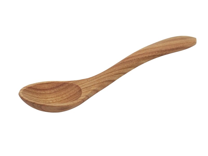 Salt spoon from apple tree 2,6x11cm