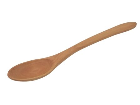 Soup spoon made of cherry wood