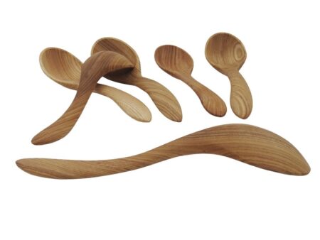 Soup spoon made of apple wood 17,5cm