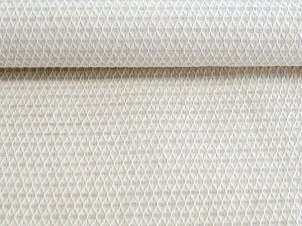 Waffel fabric linen light gray L2410766 2