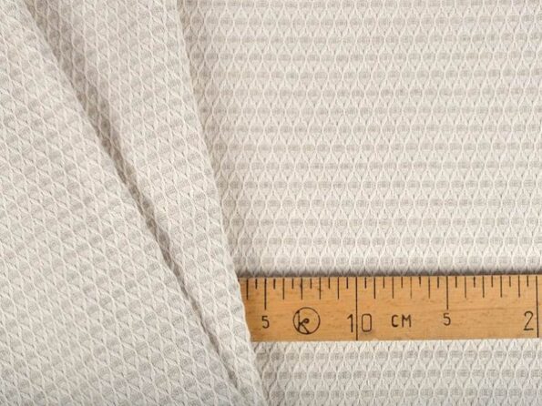 Waffel fabric linen light gray L2410766 3