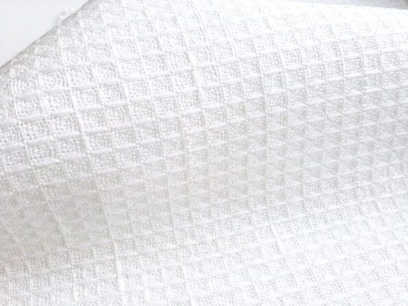 Waffel fabric white L2450260