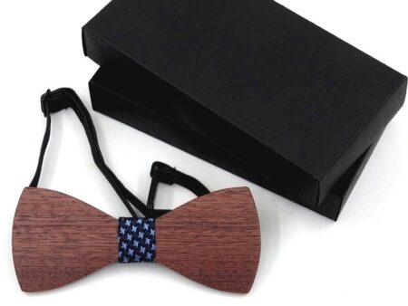 Wooden bow tie 