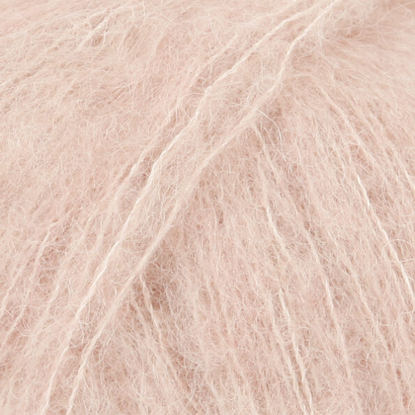 Пряжа brushed alpaca silk 20 розовый песок