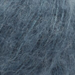 Пряжа brushed alpaca silk 25 стальной синий