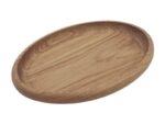 деревянная тарелка 240x170x24