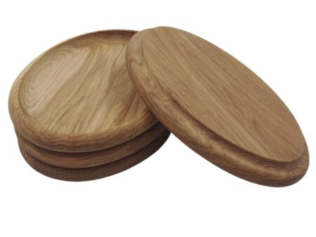 деревянная тарелка из дуба