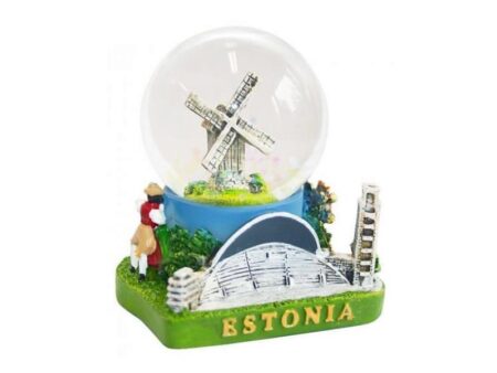 Snow globe Windmill Estonia