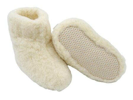 Sheep wool children's slippers