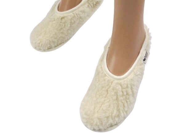 Sheep wool slippers Ballerinas