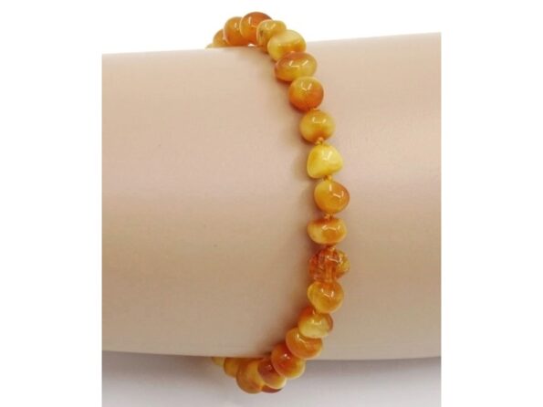 Amber bracelet honey