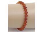 Amber bracelet with screw connection