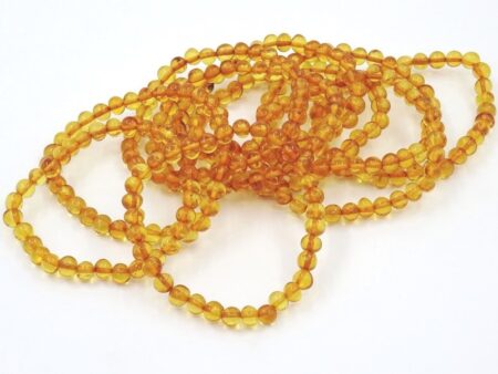 Bracelet made of amber