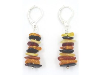 Amber earrings