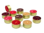 Tea candles with a Christmas scent
