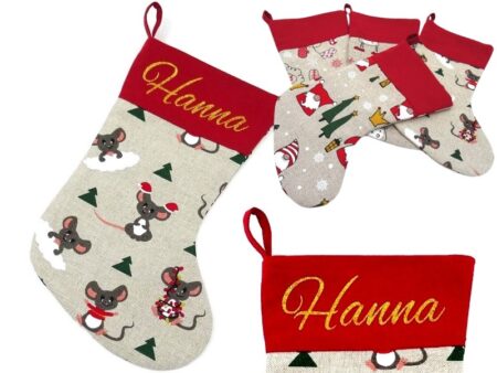 christmas stocking with name