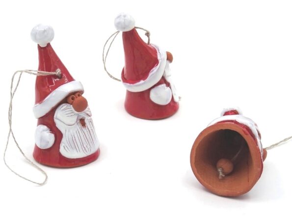 Bell from ceramics Santa Claus 2