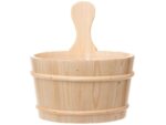Sauna bucket made of spruce wood 4L