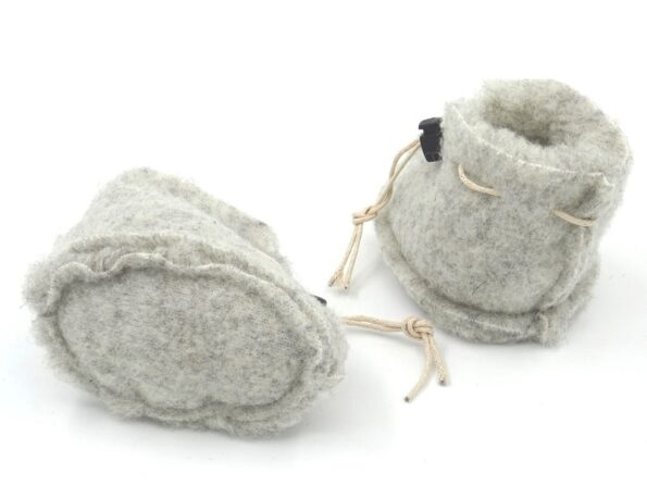 Merino wool slippers-socks for babies