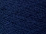 Пряжа на конусе с шерстью мериноса темно-синяя 480