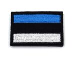 Embroidered patch Estonian flag