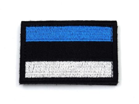 Вышитая эмблема Флаг Эстонии