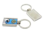 Metal keychain with the coat of arms of Estonia VM04