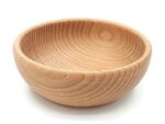 Bowl made of beech wood round 180x60mm