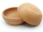 Bowl made of beech wood round 180x60mm